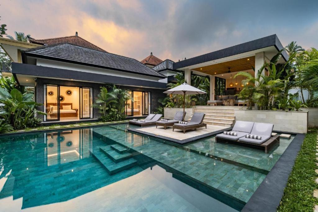 Luxury Escape 6 Bedroom Tropical Private Villa Cyn Ubud Exterior foto